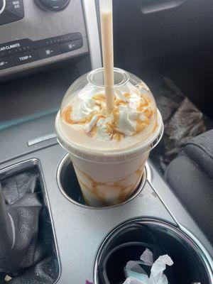 Carmel frozen coffee