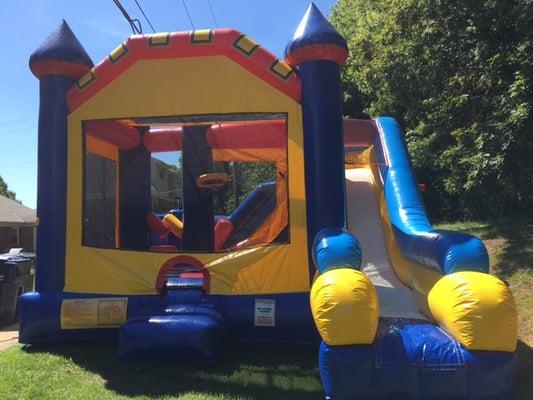 Castle Combo 7 - Bounce House and Slide Combo!