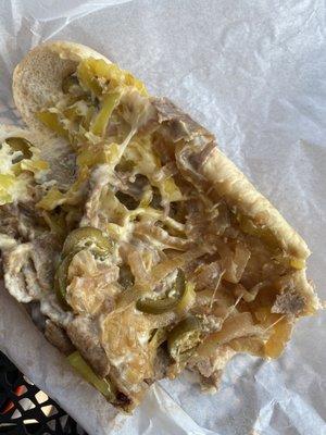 "Cheesesteak"