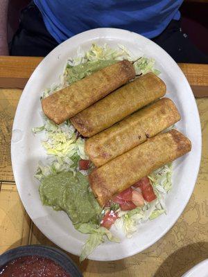 Chicken flautas