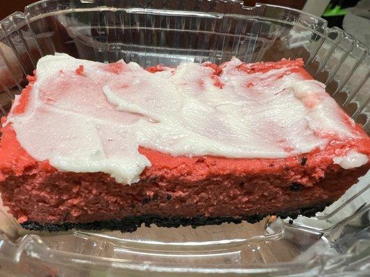 Red velvet cheesecake