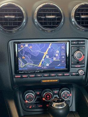 Audi Factory navigation