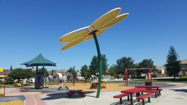 Flower Shaded picnic area