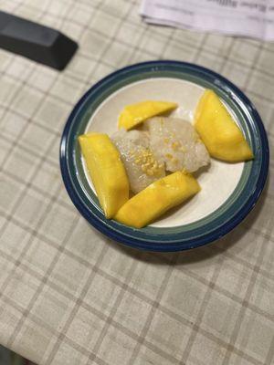 Mango with Sweet Sticky Rice