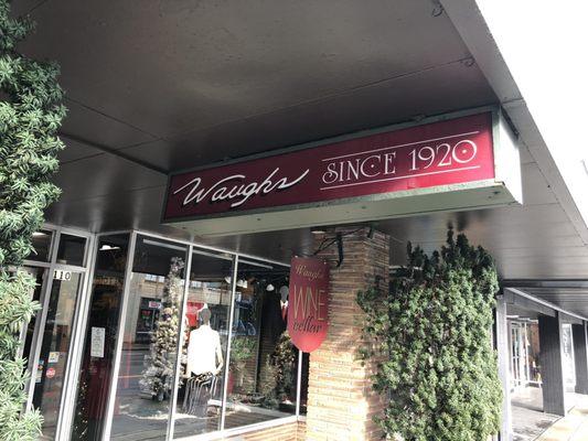 Exterior storefront