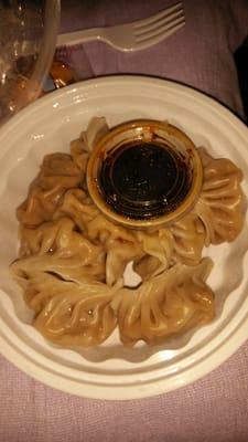 Steamed dumplings