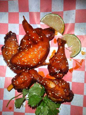 Spicy wings