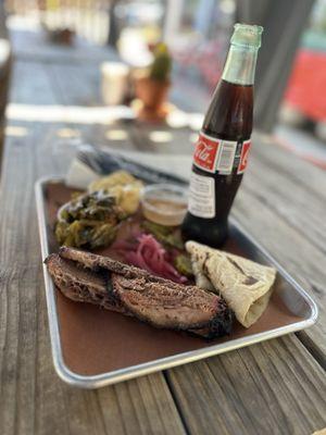 Cowboy brisket platter.  Awesome.