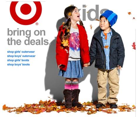 Target ad featuring Global One client Adam