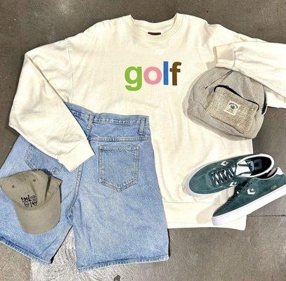 GOLFWANG by Tyler the creator spotted at our Folsom store location