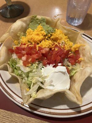 lunch taco salad