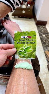 Deluxe Pedicure Green Tea~