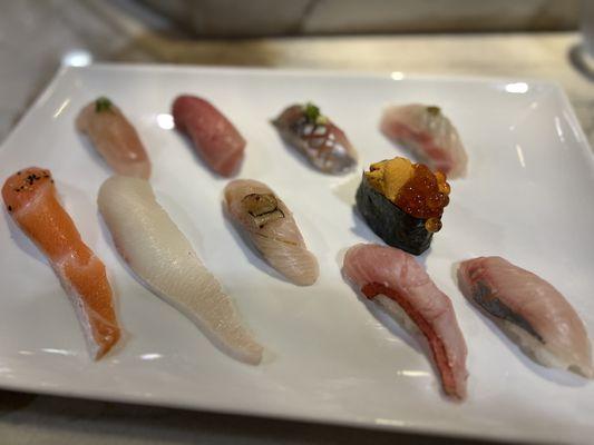 Nigiri chef's choice