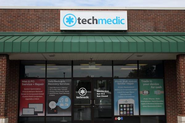 Tech Medic. Come in and experience honest service at a fair price.