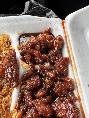 Orange chicken/sesame chicken