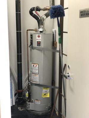 New 30 Gallon Gas Water Heater Installation