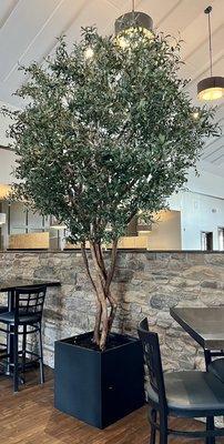 12' faux olive tree