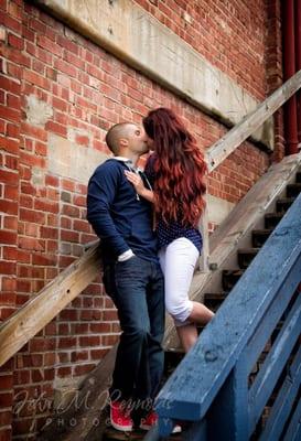 Engagement photo taken by John Reynolds at Monterey bay