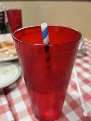 Paper straws! So happy to see they care about the environment!