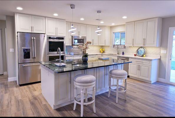 Kitchen Remodel to this Modern day kitchen