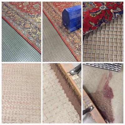 Before every washing we thoroughly dust every rug to achieve the best results.