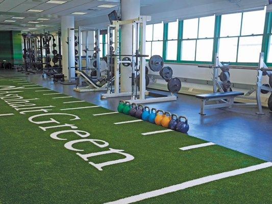 Fitness Center turf