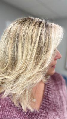 Beautiful beige highlights!