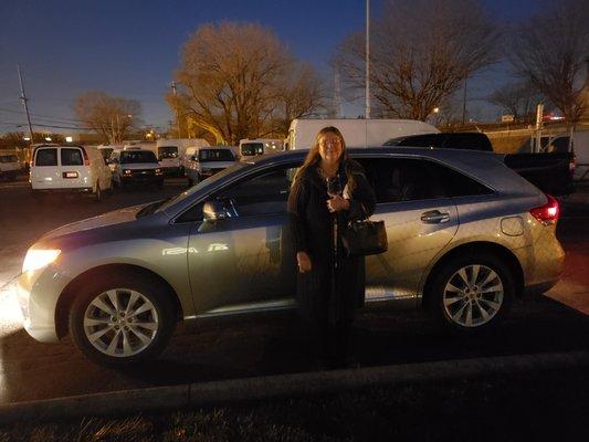 Congratulations Charlene on your 2015 Toyota Venza!!