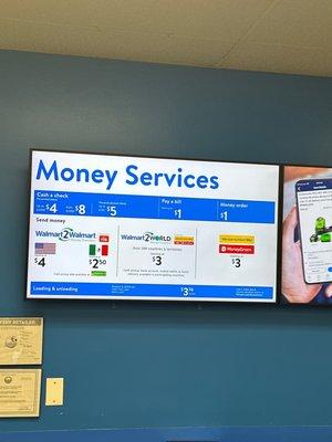 Money services