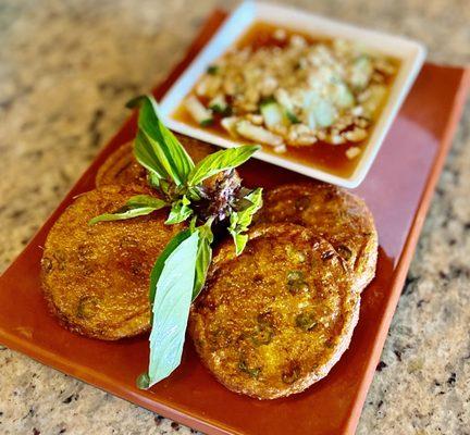 Basil Fish Cake