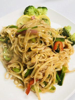 vvegetable pad thai