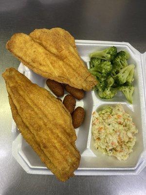 Flounder platter