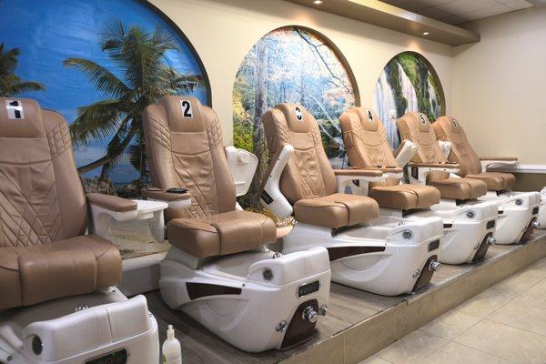 Pedicure chairs