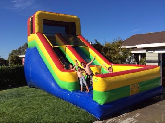 Giant Rainbow Slide