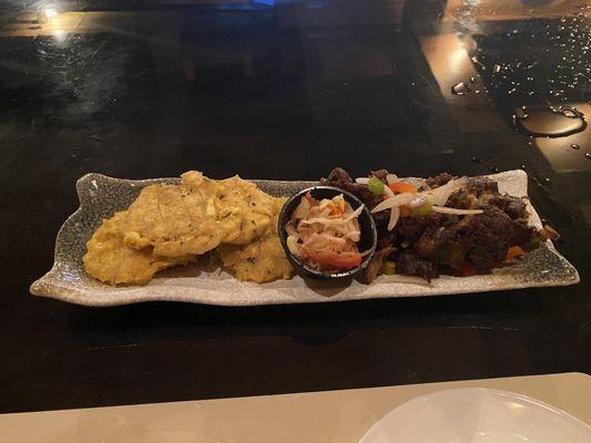 Griot (Tasso) appetizer