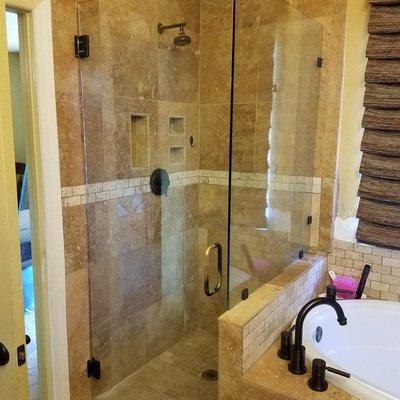 Glass Shower Enclosure