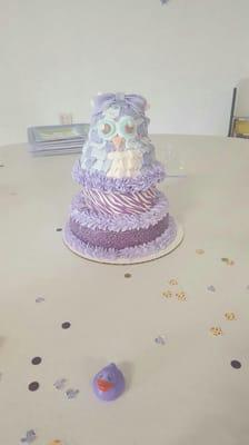 Baby Owl Cake