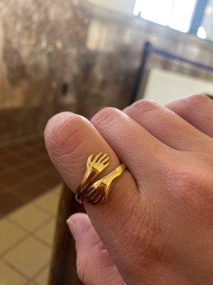 Ring from the shop