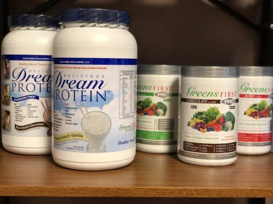 We aren't just a chiropractic office, we offer protein, supplements, and more!