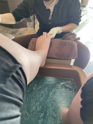 Pedicure chair