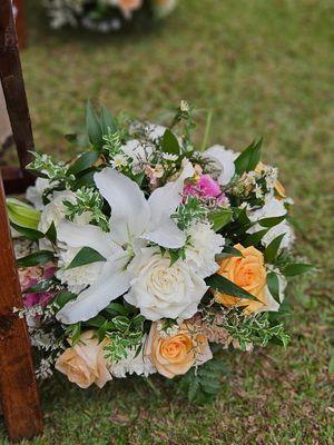 Aisle flowers