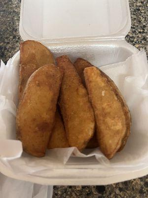 JoJo's - potato wedges which are so yummy - carryout