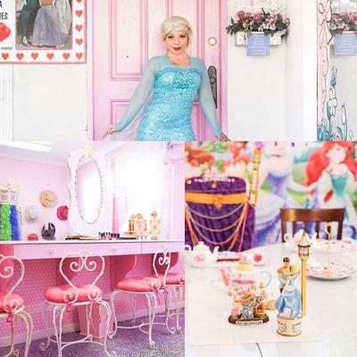 You can add a princess to our private Dress up tea party package for even more magic.