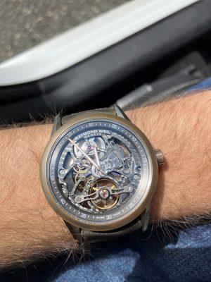 Raymond Weil Freelancer Skeleton Watch