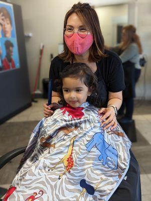 Children's haircut