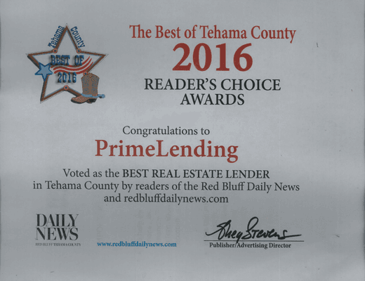 2016 Best Real Estate Lender