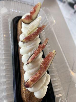 Fig Mascarpone Eclair