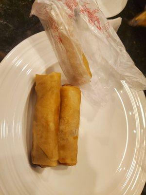 Veg spring rolls