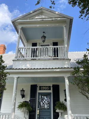 Front of building