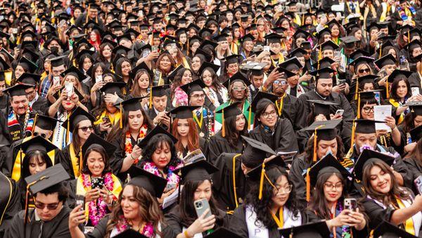 Los Angeles-based event photographer capturing the 2024 commencement ceremony at Rio Hondo College.